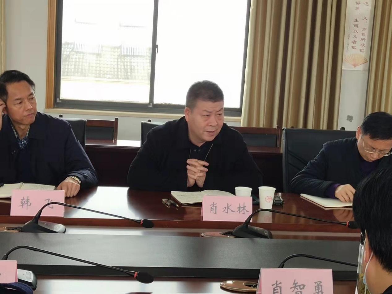 区人大常委会副主任肖水林赴法泗街调研人大议案办理工作